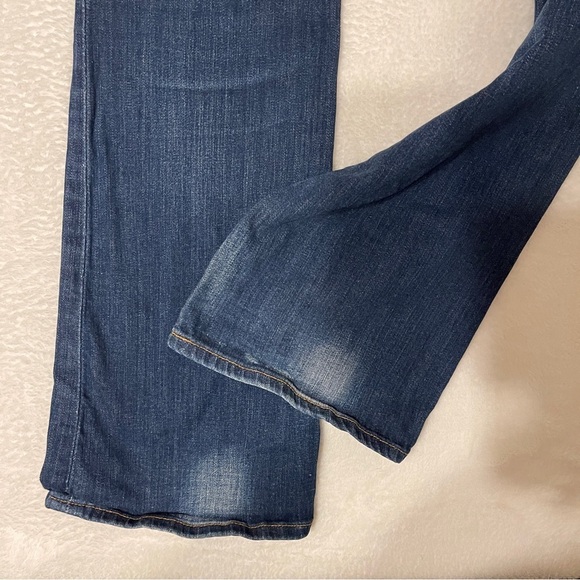 Big Star Hannah Skinny Flare Jeans in Medium Wash Women's 28 Regular - Picture 10 of 13